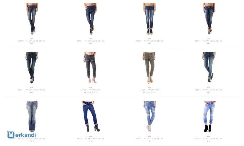 525 S/S Stock Jeans and Pants
