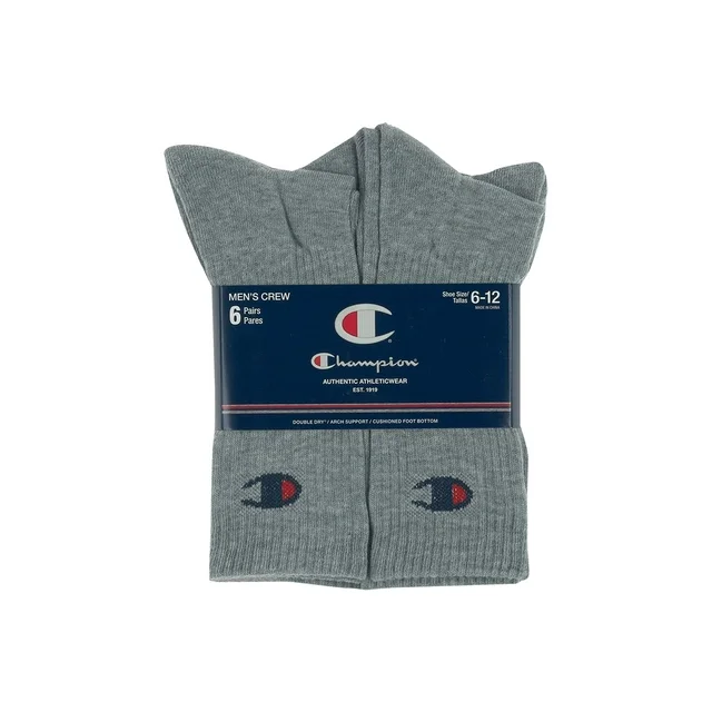 6-Pack of Long Athletic Sports Socks