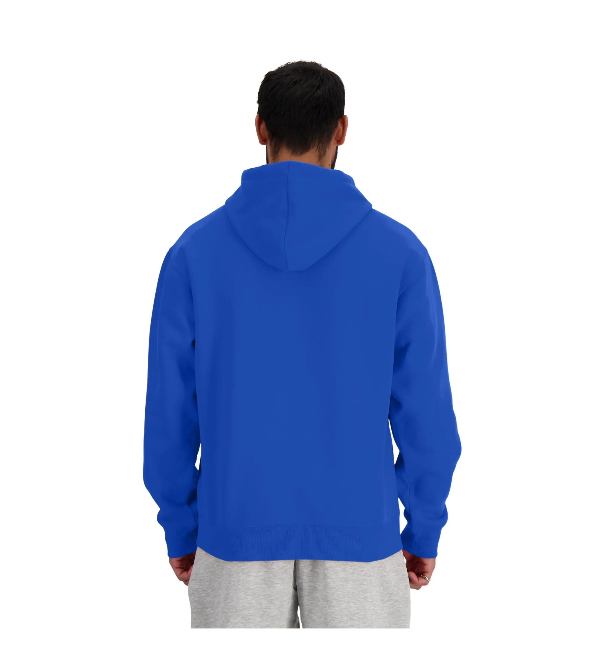 Blue Sport Essentials French Terry Hoodie with Logo