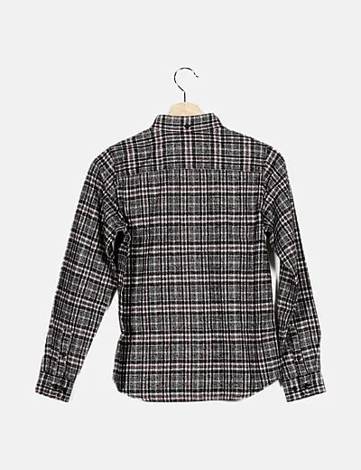 Checkered Multicolor Black Shirt by Jack & Jones.
