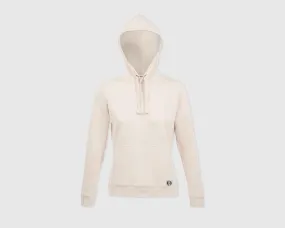 Classic cream pink women's hoodie.