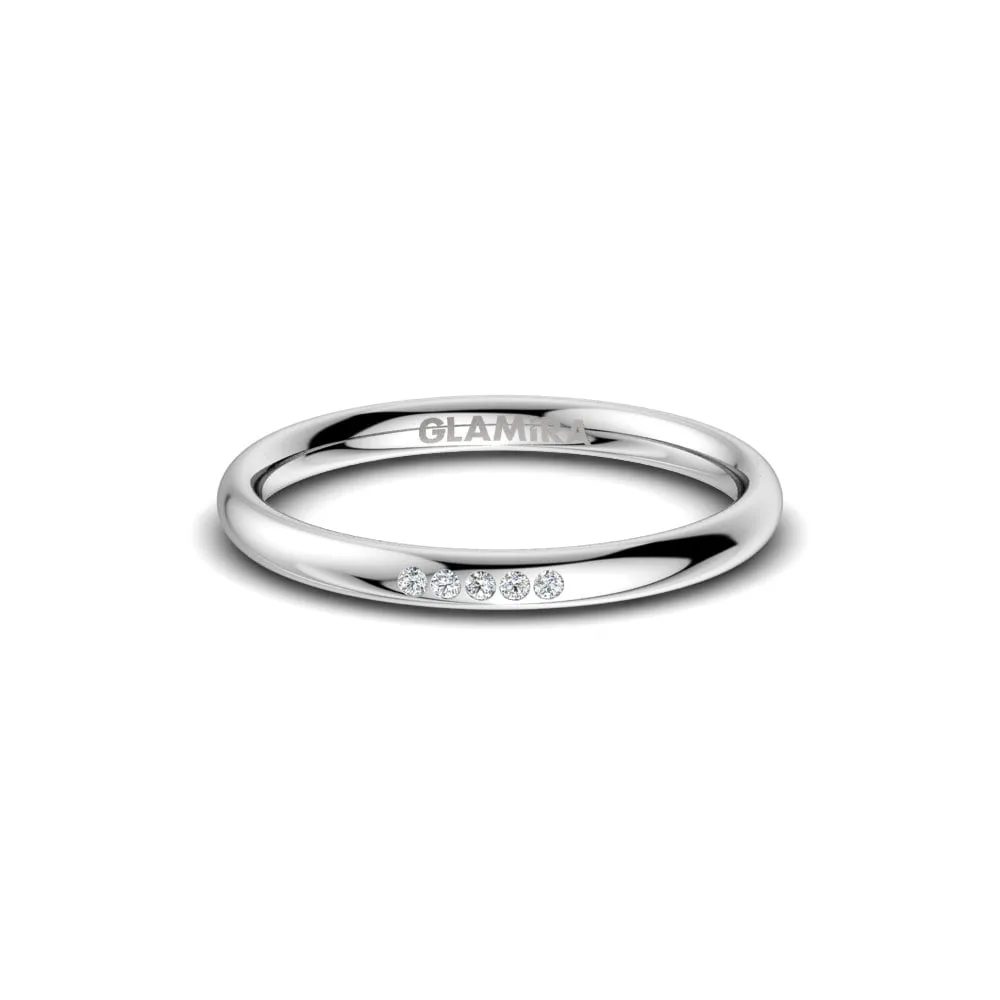 Classic Emotion women's ring 2mm