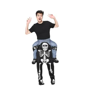 Halloween Costumes Men Skeleton Costume Back Stage Funny Costume