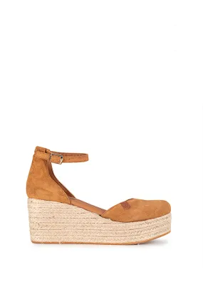 Low wedge sandal Cantalar Suede.