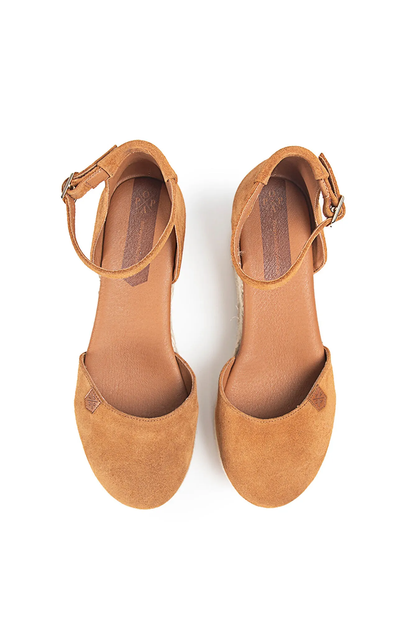 Low wedge sandal Cantalar Suede.