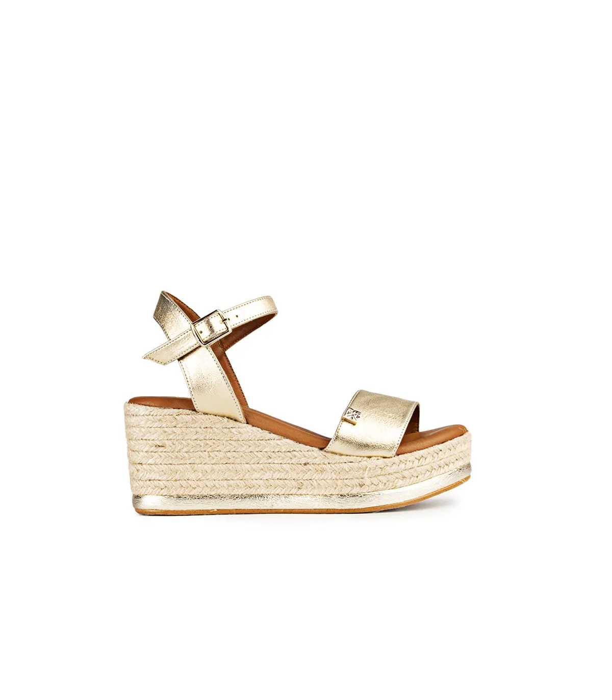 Low Wedge Sandal Platinum Laminate Arambol