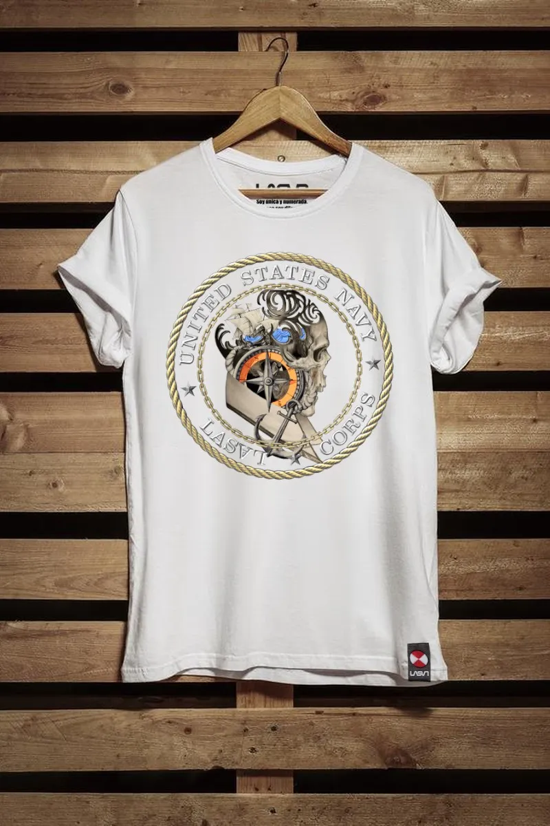 Men's White SEA T-shirt
