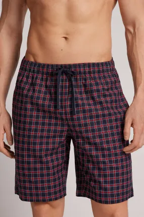 Plaid Fabric Shorts