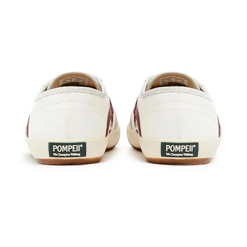 Pompeii Bell Canvas Men's Burgundy Sneakers