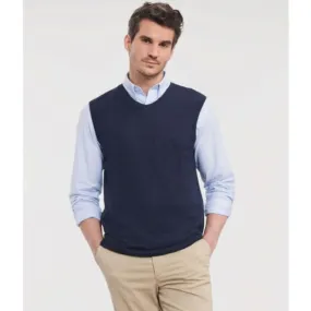 Russell Men's Knit V-Neck Vest