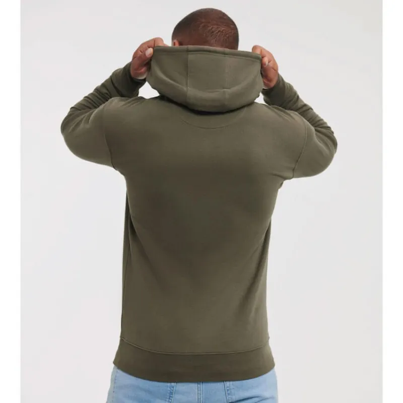 Russell Organic Hoodie with High Neck