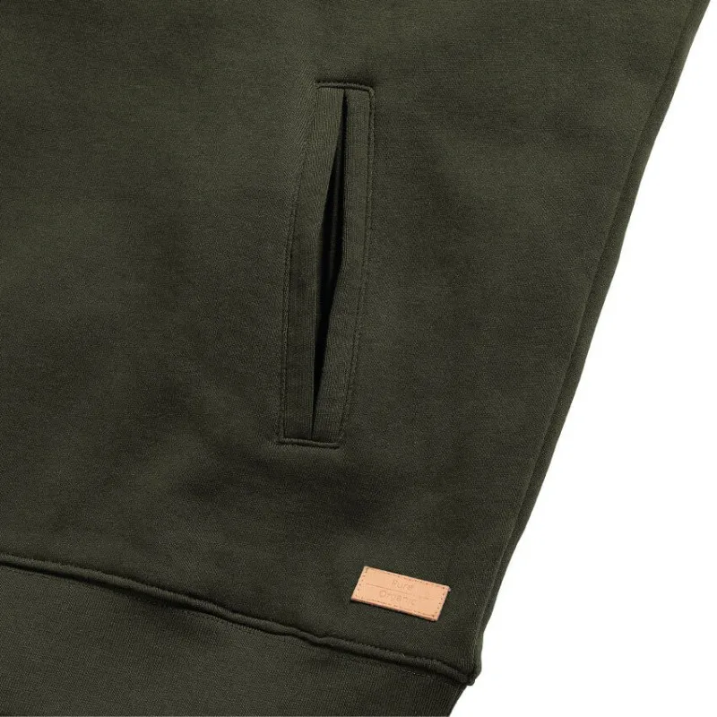 Russell Organic Hoodie with High Neck