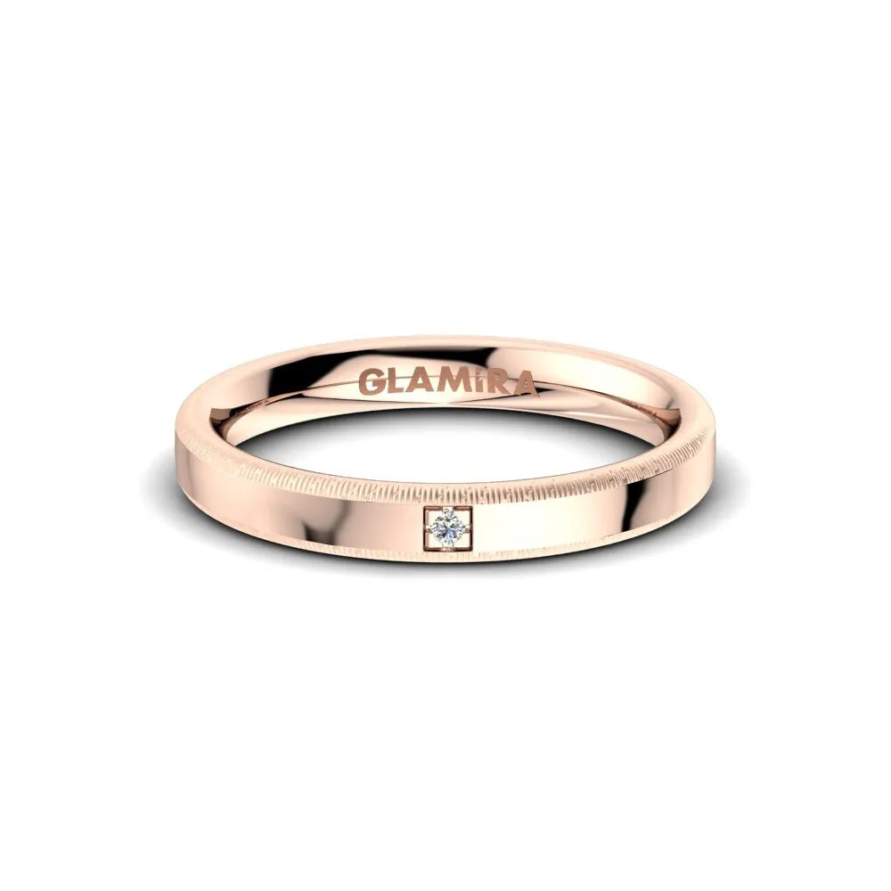 Woman's Eternal Luxury Ring 3mm