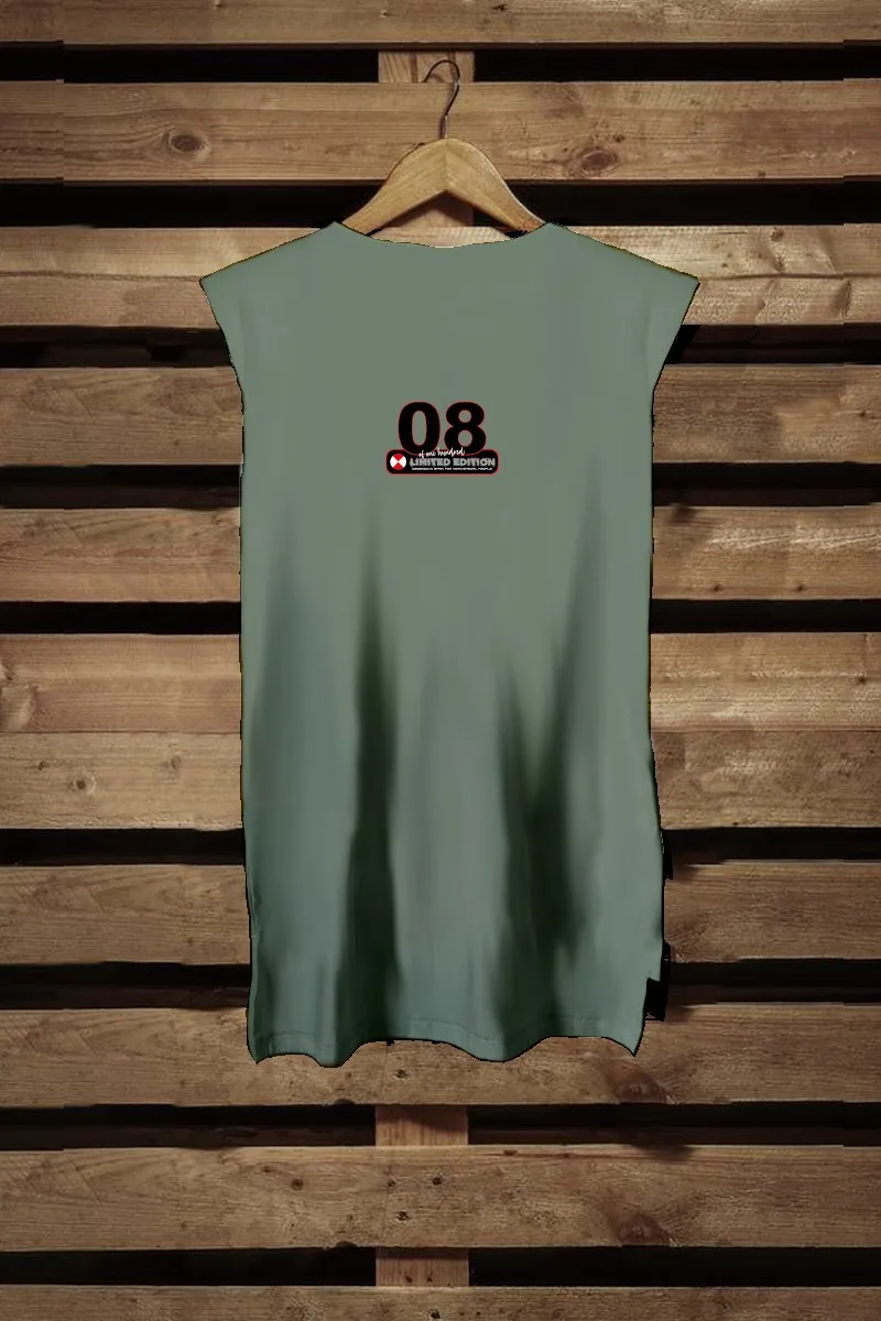Women's GEISHA khaki T-shirt