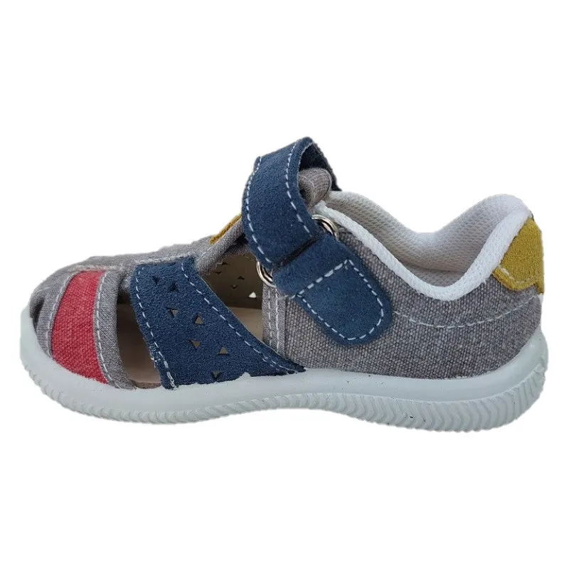 Zapy Jeans Sandalia Lona Piedra AD72572